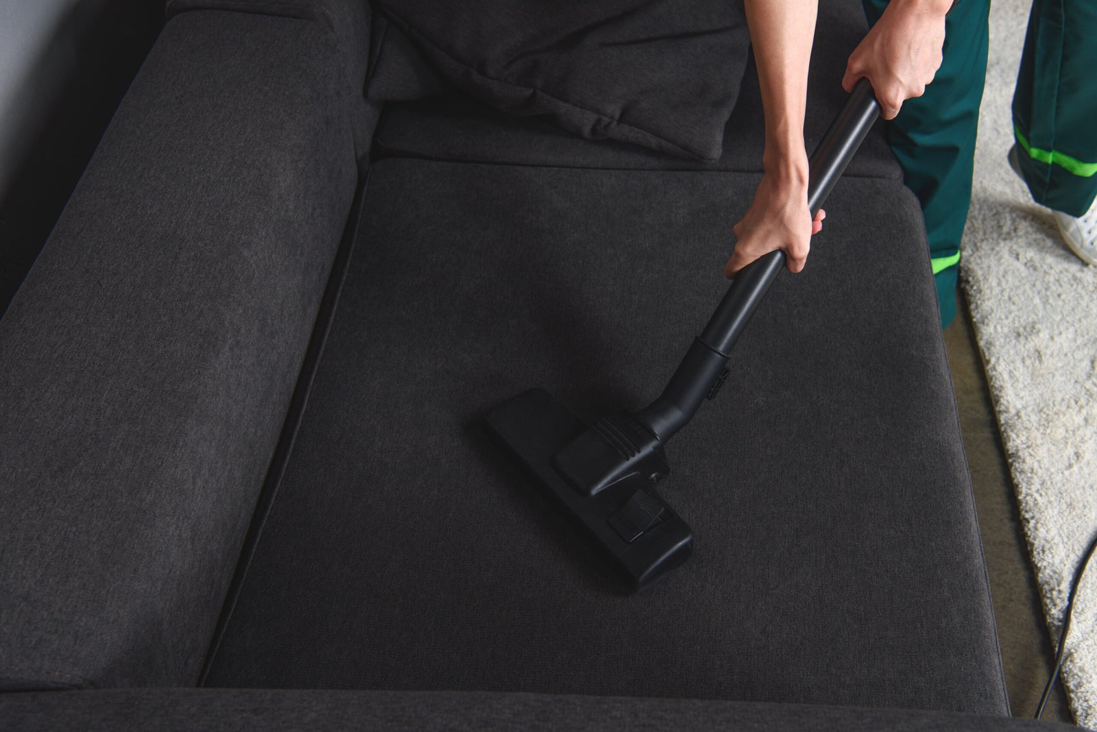 Upholstery and specialist domestic cleaning in a London home