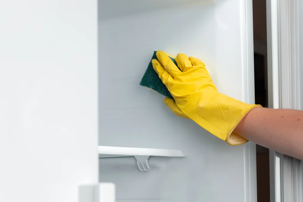 Freezer cleaning 1