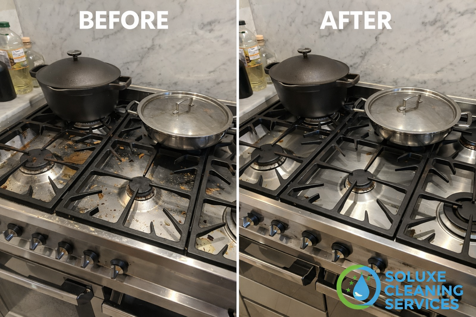 before vs after cleaning image