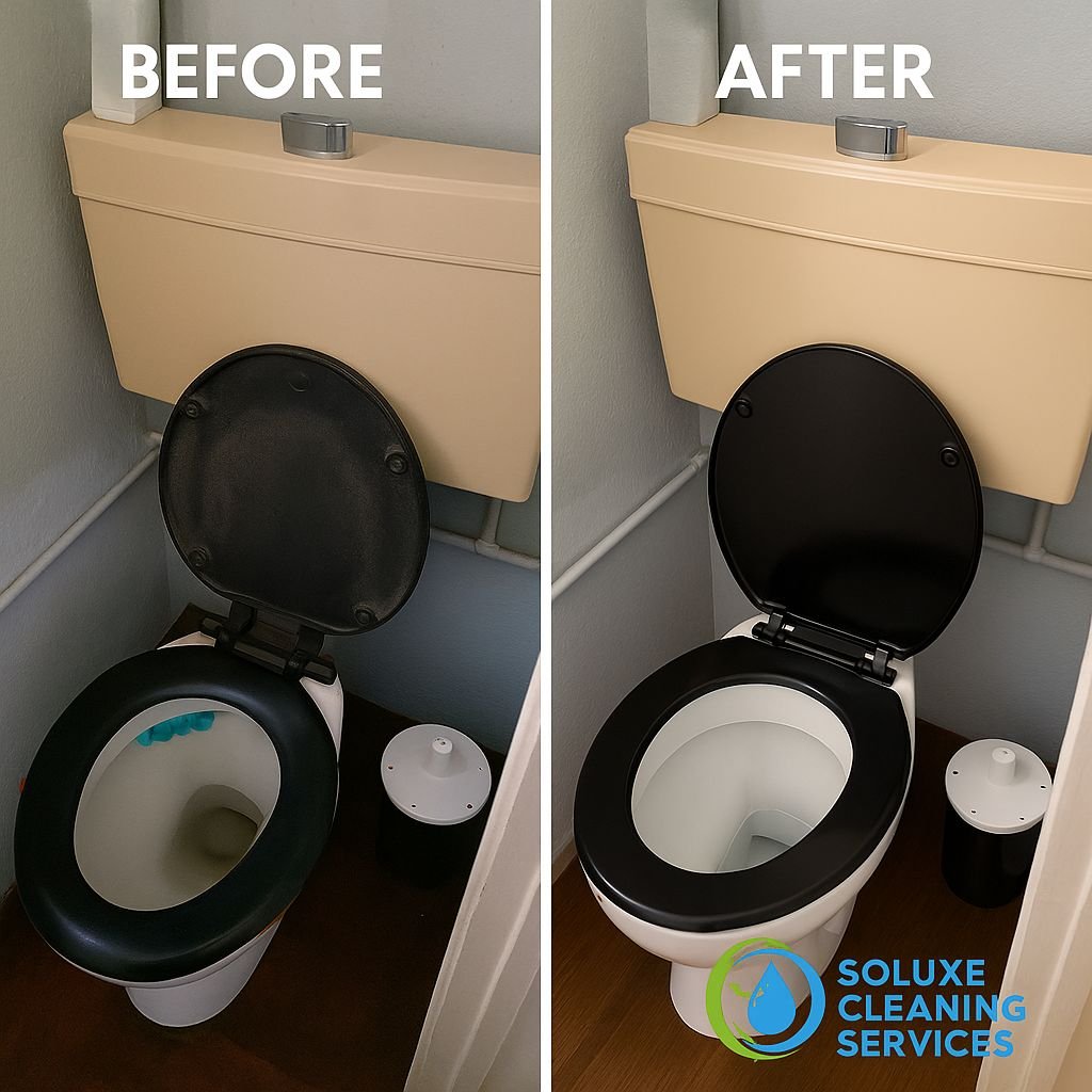 before vs after cleaning image